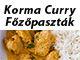 Korma Curry Főzőpaszták